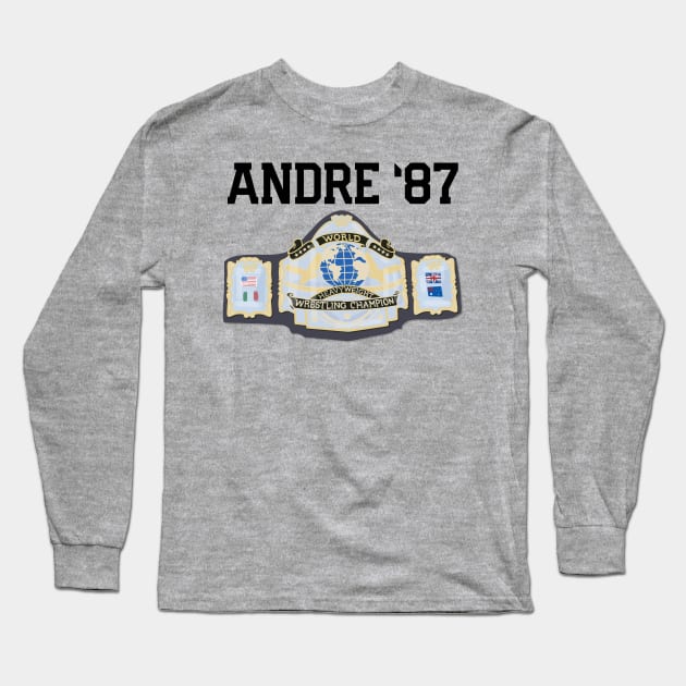 Andre '87 Long Sleeve T-Shirt by TeamEmmalee